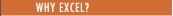 Why Excel?