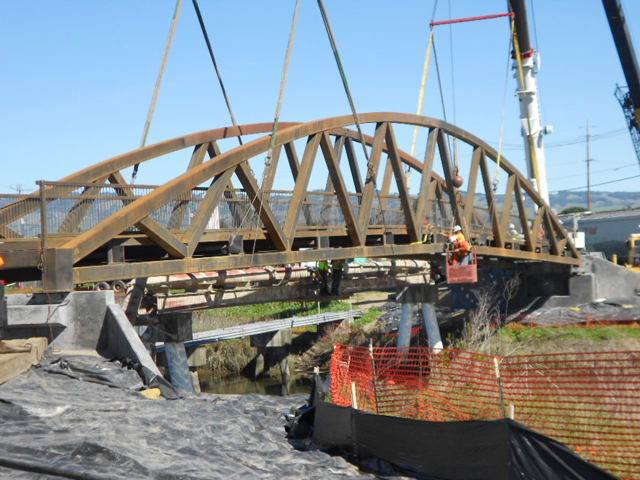 Petaluma River Trail Bridge